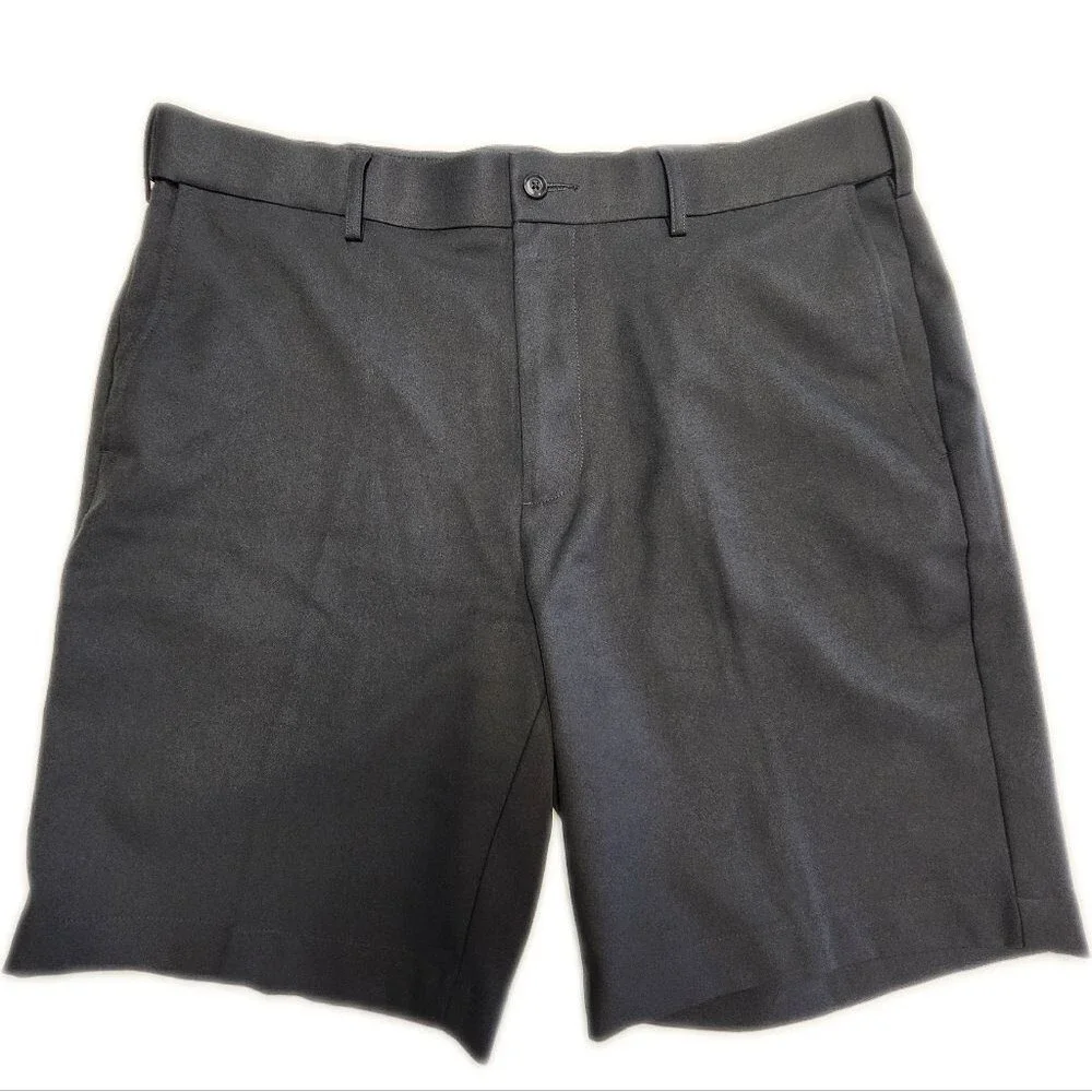 Grand Slam Performance Charcoal Gray Men's Shorts, Waist 36